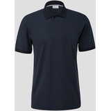 s.Oliver Poloshirt Baumwolle, Herren, blau, M