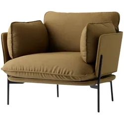 &Tradition Cloud LN1 Sessel, schwarz / vidar 333