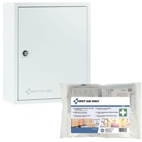 First Aid Only Verbandschrank First-Aid-Only DIN 13169 weiß,