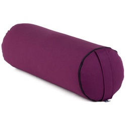 bodhi Yoga Bolster Yoga BOLSTER CLASSIC aubergine, Dinkelhülsen