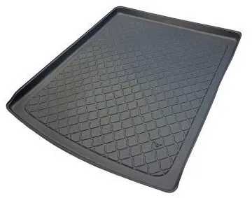 Gummimatte für den Kofferraum für Audi A6 C6 (2004–2011) Kombi/Allroad – für Modelle mit Befestigungsschienen