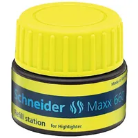 Schneider Textmarker-Nachfülltinte Maxx 660, gelb 4004675010834 Schneider
