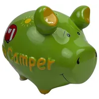 KCG Spardose Schwein klein 101760/10031728 Happy Camper