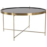 VCM ebuy24 Couchtisch Gold, 70x40x70 cm, Wohnzimmer, Wohnzimmertische, Couchtische