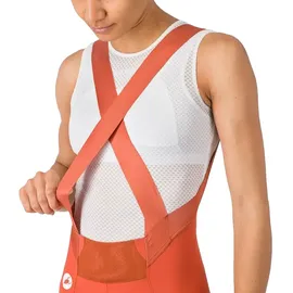 Castelli Espresso 2 DT Bib Damen Bikeshort-Orange-L