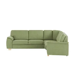 smart Ecksofa  Valencia ¦ grün ¦ Maße (cm): B: 280 H: 90 T: 250.0