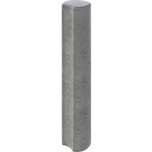 Diephaus Rundpalisade 100 x 20 cm grau