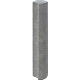 Diephaus Rundpalisade 100 x 20 cm grau