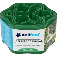 Cellfast Cellfast, Rasenkante, Gerade Garteneinfassung 10 cm x 9 m, Graphit