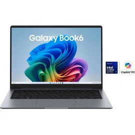 Samsung Galaxy Book6 14" Intel Core Ultra 5 325 16 GB RAM 512 GB SSD Win11 Pro Grau
