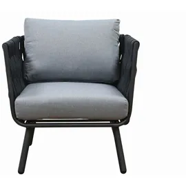 Gardissimo REANA Rope Alu Lounge Gartenmöbel Set Sitzgruppe hell