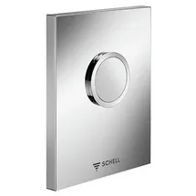 Schell 028020699 WC-Betätigungsplatte Kunststoff/Chrom