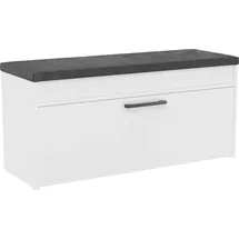 Topeshop Parma Schuhschrank 100 x 40 x 90 cm Weiß