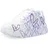 White Synthetic/Light Purple Trim 34