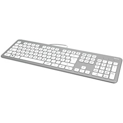 Hama Kabelgebundene Tastatur »KC-700« weiß weiß, 43.9x2.3x13.5 cm