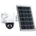 LuVision 4G LTE PTZ Solar Überwachungskamera 4MP Weiß