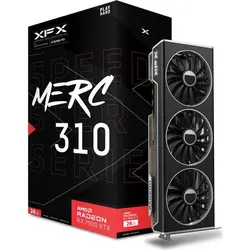 XFX Speedster MERC 310 Radeon RX 7900 XTX Black Edition - 24GB GDDR6, HDMI, 3x DP