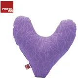 POWER INN Brustkissen Hope 32 x 34 cm Lila