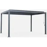 sweeek Bioklimatische Pergola Palace 300 x 400 cm grau