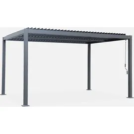 sweeek Bioklimatische Pergola Palace 300 x 400 cm grau
