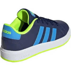 Adidas Grand Court Lifestyle Tennis Lace-Up Dark Blue / Blue Burst / Lucid Lemon 38 2/3