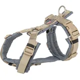 Trixie Premium Trekking Hundegeschirr Sand/Grafit L