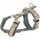 Trixie Premium Trekking Hundegeschirr Sand/Grafit L