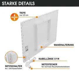 Brast Hybrid Infrarotheizung ISP-HB 700