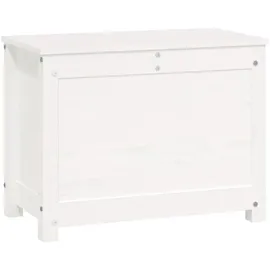 vidaXL Truhenbank Weiß 60 x 32 x 45,5 cm