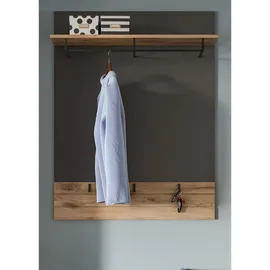 inn.furn Garderobenpaneel Tomaso 90 x 117 x 25 cm Grau