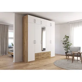 Rauch Wäscheschrank GAMMA 226 x 248 x 54 cm Weiß