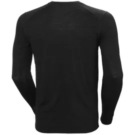 HELLY HANSEN Durawool Crew Langarm-baselayer Schwarz M