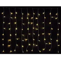 Lex Lichtervorhang LED 1,9 m Warmweiß