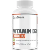 GymBeam Vitamin D3 1000 IU Kapseln mit Vitamin D 120 KAP