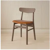 Hammel Furniture Esszimmerstuhl Mosbøl, Stuhl, Massivholz mit gepolstertem Sitz – robust & komfortabel, Massivholz, gepolsterte Sitzfläche, versch. Farbvarianten braun