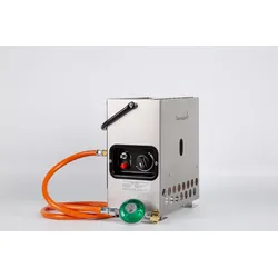 HeatBox 2000 Campingheizung 2,2 kW 50 mbar Gasheizung Piezozündung Zündsicherung...