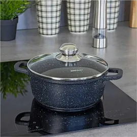 Kinghoff Marmor Kochtopf 1,3L 16 cm rund