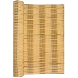vidaXL Balkonverkleidung 500 x 90 cm Hellbraun Rattan