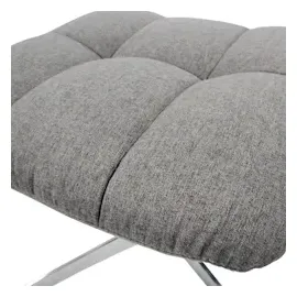 HJH Office Hocker SARANTO Grau