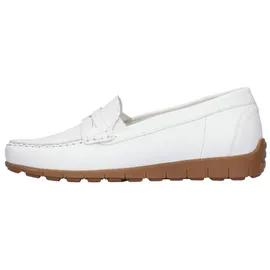 WALDLÄUFER Slipper Sportlich in weiß Gr. 39