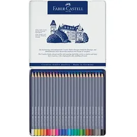 Faber-Castell Goldfaber Metalletui Aquarellstift 24 St.