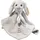 Steiff 242250 - Soft Cuddly Friends My first Steiff Hoppie Hase, Schmusetuch, Fingerpuppe, hellgrau, 26 cm