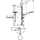 Hansgrohe Raindance Select S Brauseset 120 3jet EcoSmart 9 l/min mit Brausestange 90 cm und Seifenschale (27649000)