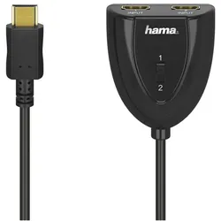 Hama HDMI-Umschalter 2x1 (Schwarz)