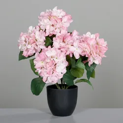 Kunstblume HORTENSIE - rosa
