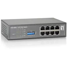 LevelOne Switch 8x FE FEP-0800W65