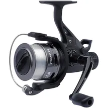 DAM Quick Nova FS Spinnrolle | Allround- und Feeder-Rolle für Süßwasser | Gehäuse und Rotor aus Graphit | Vorgespulte Monofilschnur | Übersetzungsverhältnis 5,2:1 | 4000 | Beidhändig