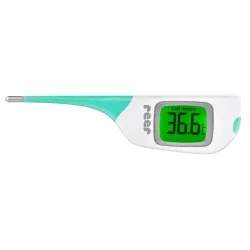 reer ColourTemp Fieberthermometer, weiß/ grün 98030 , 1 Fieberthermometer