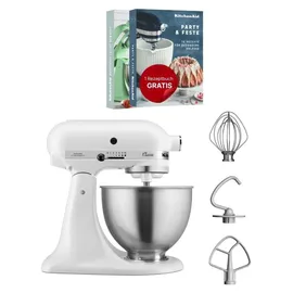 KitchenAid Classic 5K45SS matt weiß