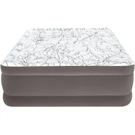 BESTWAY TriTech® Doppelluftbett Fashion FlockTM mit integrierter Elektropumpe 203 x 152 x 56 cm